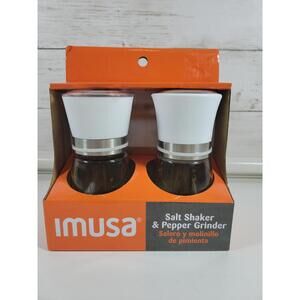 Salt and Pepper Grinder Set NEW Adjustable Spice Mills Kitchen